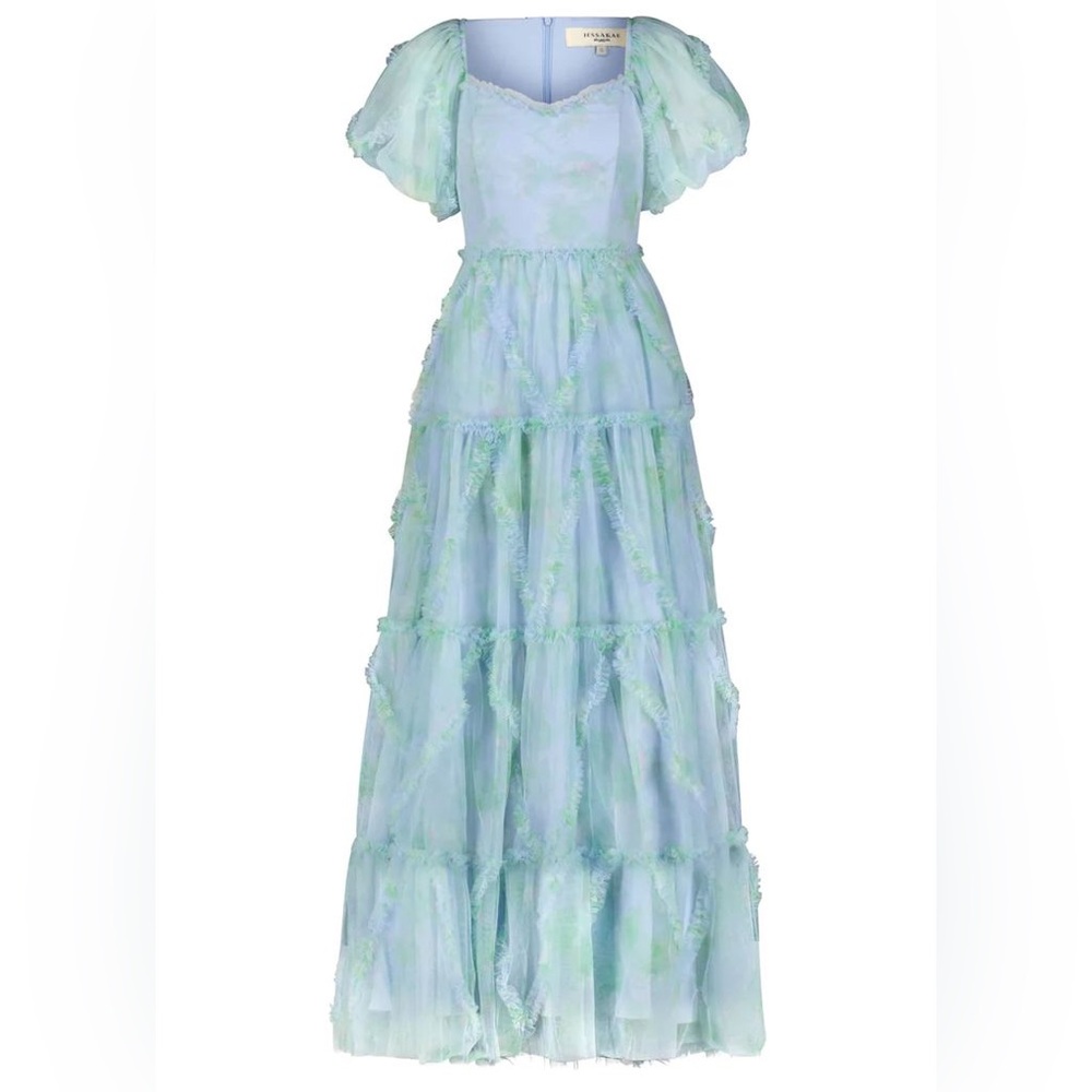 Jessakae Jade Elegant Blue Dress